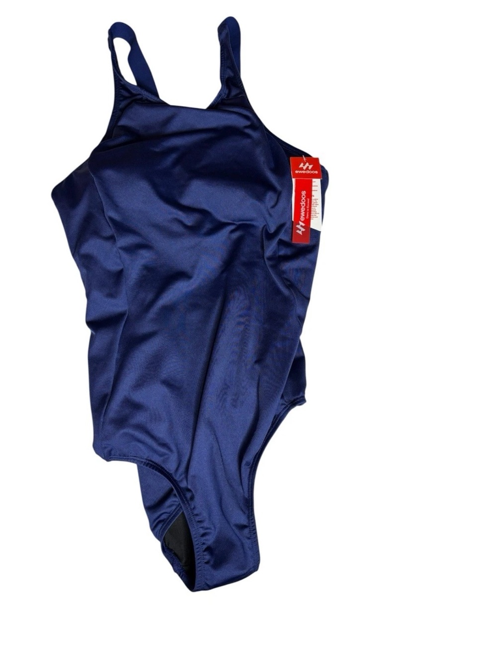 Ewedoos Navy One-Piece Swim Suit size Medium travel swim